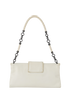 Shoulder Bag, £295, Handbags, White, Leather, Back view